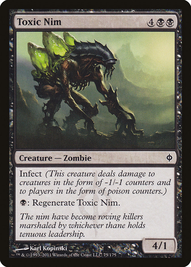 Toxic Nim [New Phyrexia] (75)
