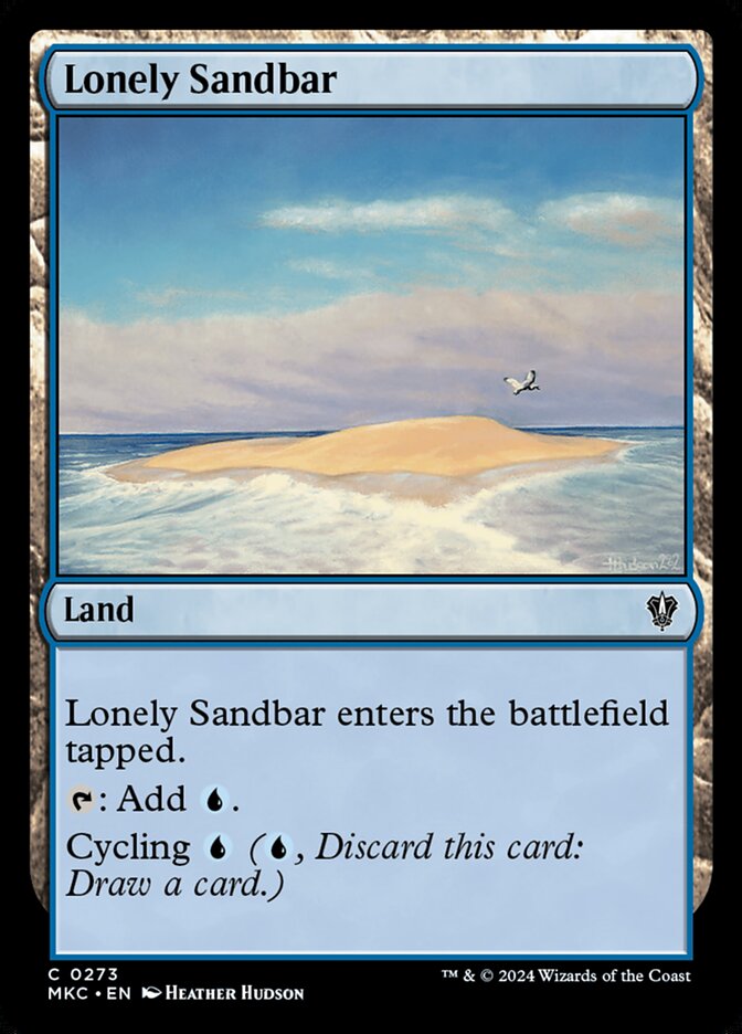Lonely Sandbar [Murders at Karlov Manor Commander] (273)