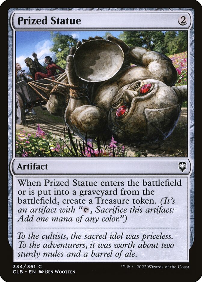 Prized Statue [Commander Legends: Battle for Baldur's Gate] (334)