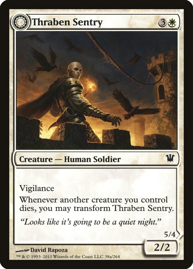 Thraben Sentry [Innistrad] (38)