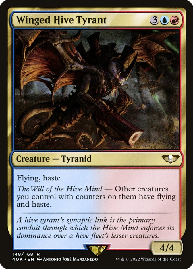 Winged Hive Tyrant [Warhammer 40,000 Commander] (148)