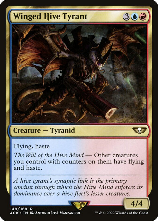 Winged Hive Tyrant [Warhammer 40,000 Commander] (148)