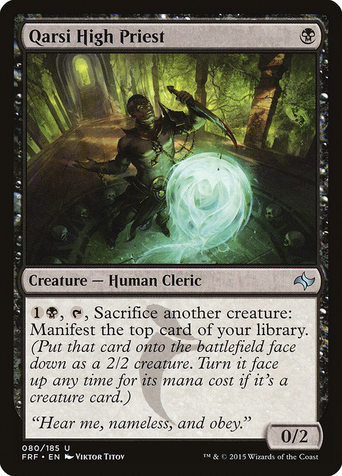 Qarsi High Priest [Fate Reforged] (80)