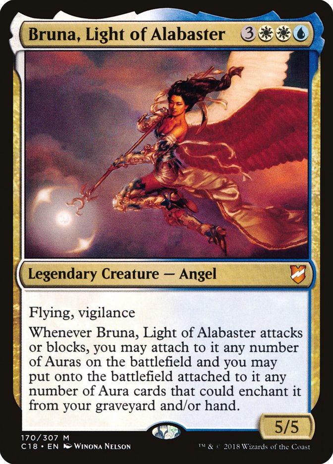 Bruna, Light of Alabaster [Commander 2018] (170)