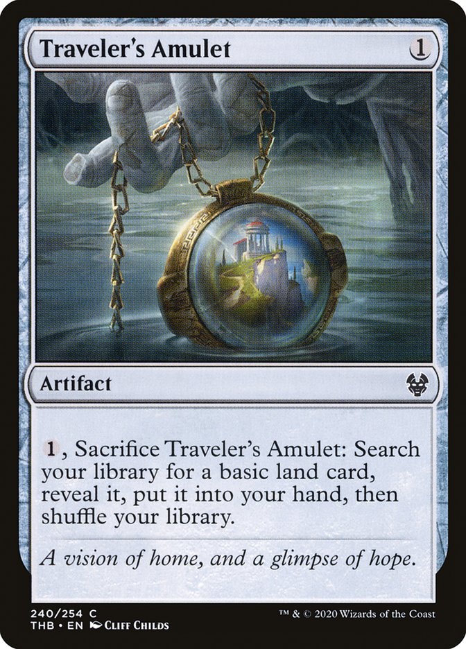 Traveler's Amulet [Theros Beyond Death] (240)