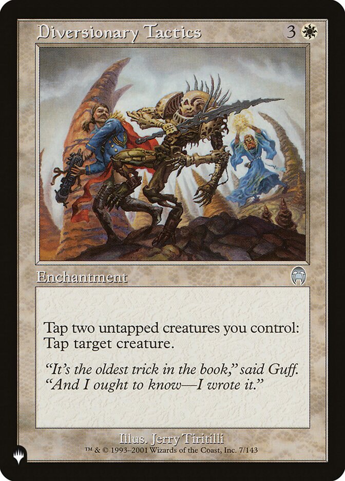 Diversionary Tactics [The List] (APC-7)