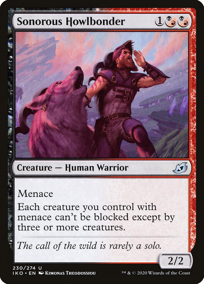 Sonorous Howlbonder [Ikoria: Lair of Behemoths] (230)