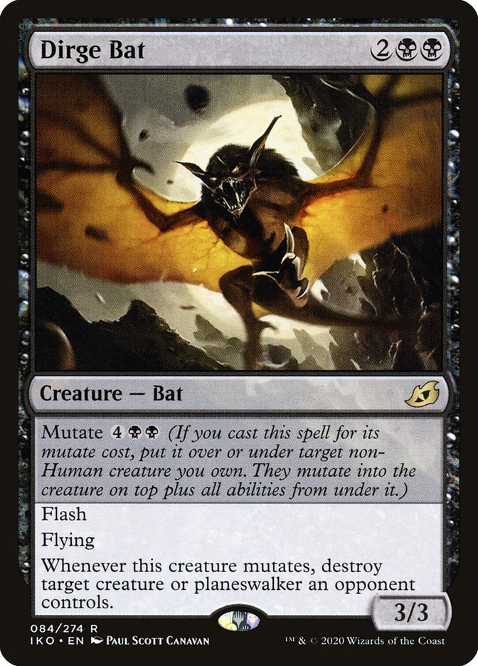 Dirge Bat [Ikoria: Lair of Behemoths] (84)
