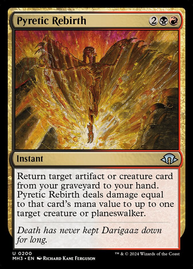 Pyretic Rebirth [Modern Horizons 3] (200)