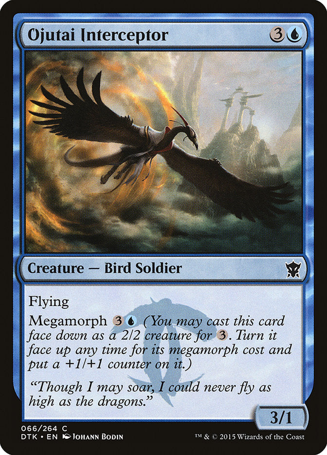 Ojutai Interceptor [Dragons of Tarkir] (66)