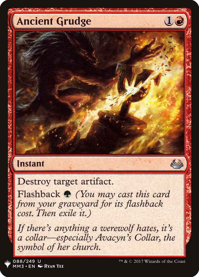 Ancient Grudge [The List] (MM3-88)