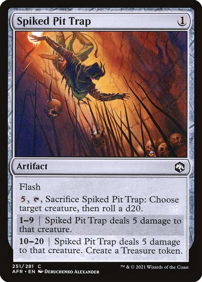 Spiked Pit Trap [Adventures in the Forgotten Realms] (251)