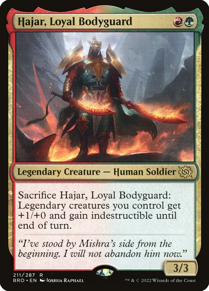 Hajar, Loyal Bodyguard [The Brothers' War] (211)