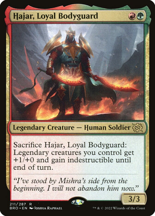 Hajar, Loyal Bodyguard [The Brothers' War] (211)