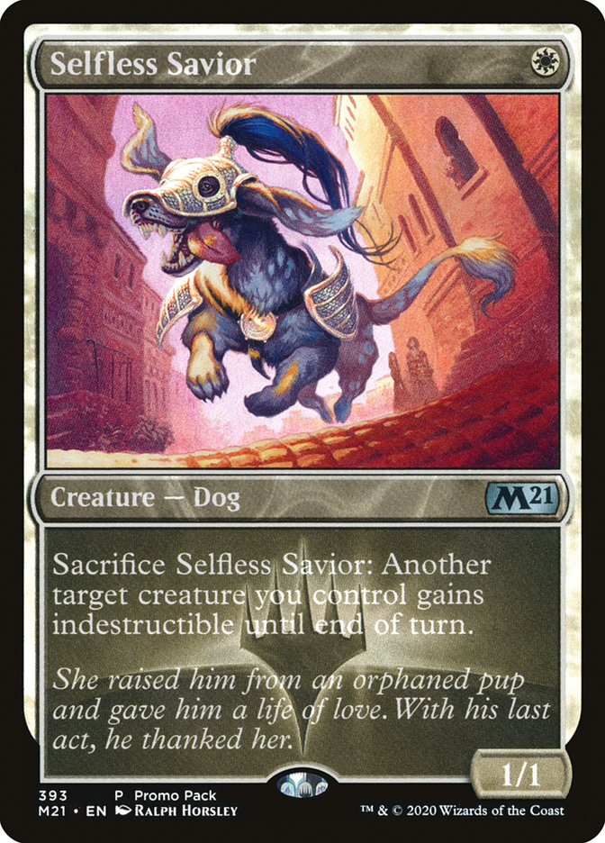 Selfless Savior [Core Set 2021] (393)