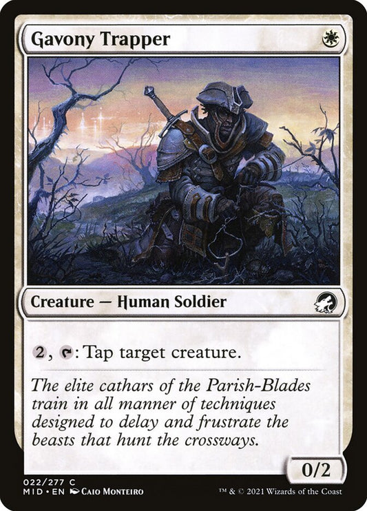 Gavony Trapper [Innistrad: Midnight Hunt] (22)