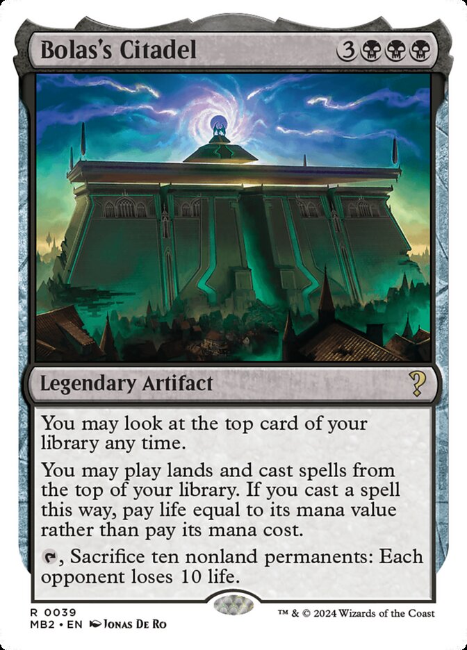 Bolas's Citadel [Mystery Booster 2] (39)