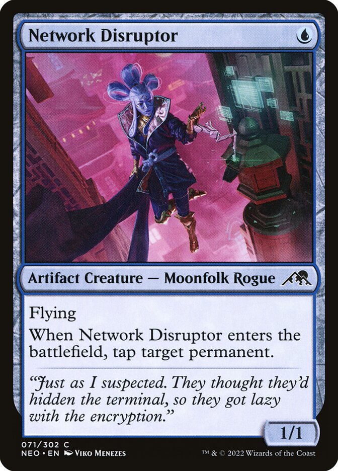 Network Disruptor [Kamigawa: Neon Dynasty] (71)