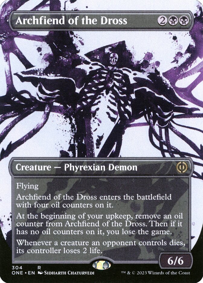 Archfiend of the Dross [Phyrexia: All Will Be One] (304)