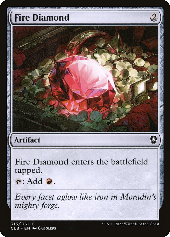 Fire Diamond [Commander Legends: Battle for Baldur's Gate] (313)