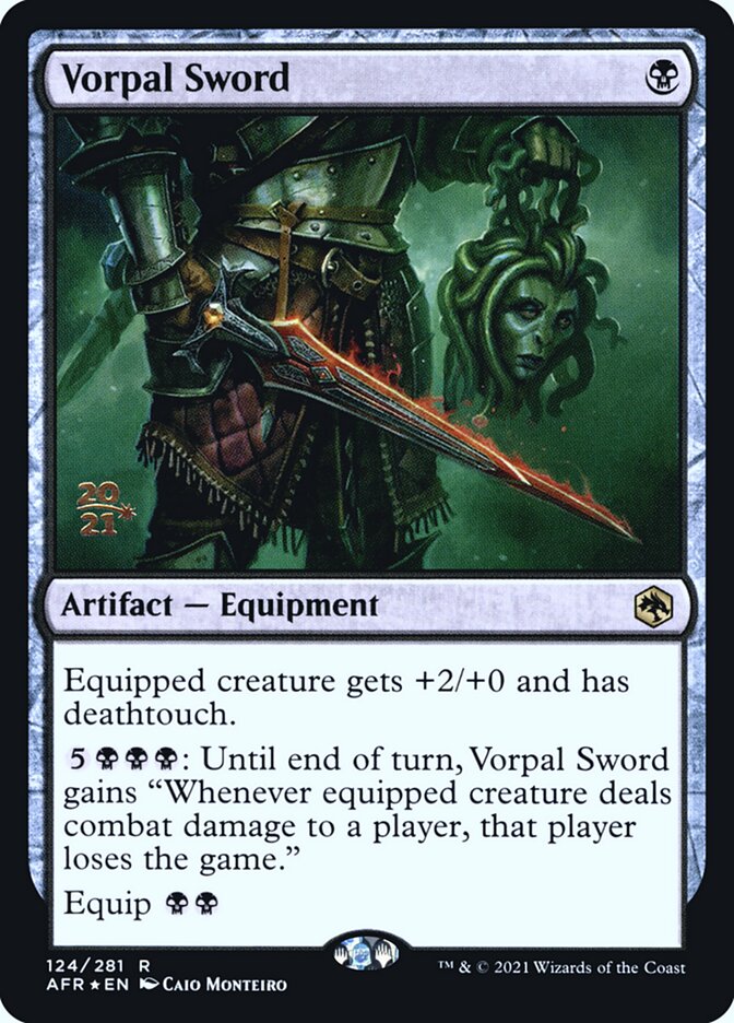 Vorpal Sword [Adventures in the Forgotten Realms Promos] (124s)