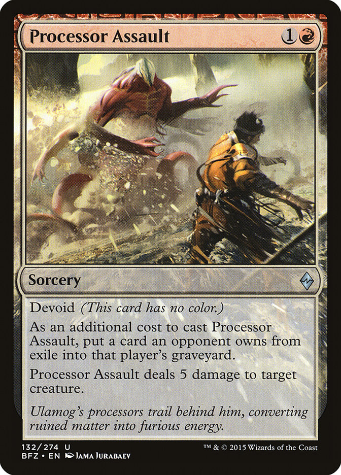 Processor Assault [Battle for Zendikar] (132)