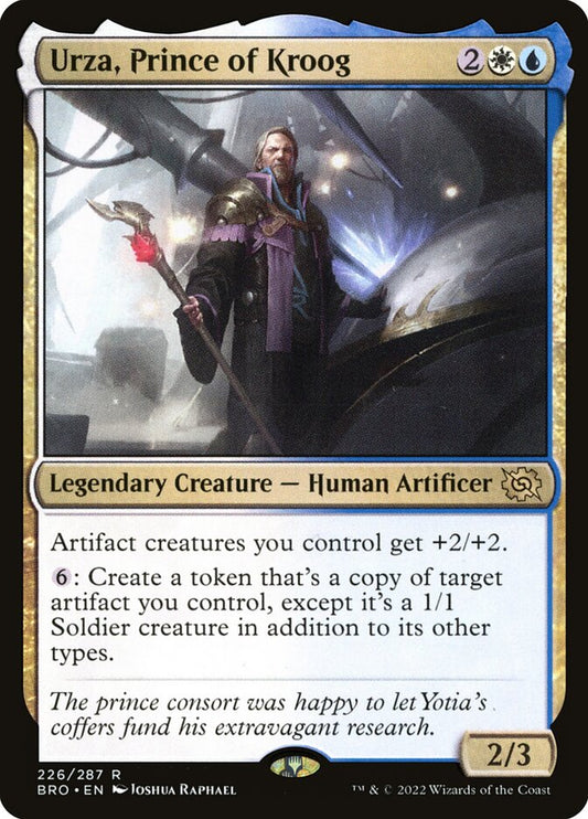 Urza, Prince of Kroog [The Brothers' War] (226)