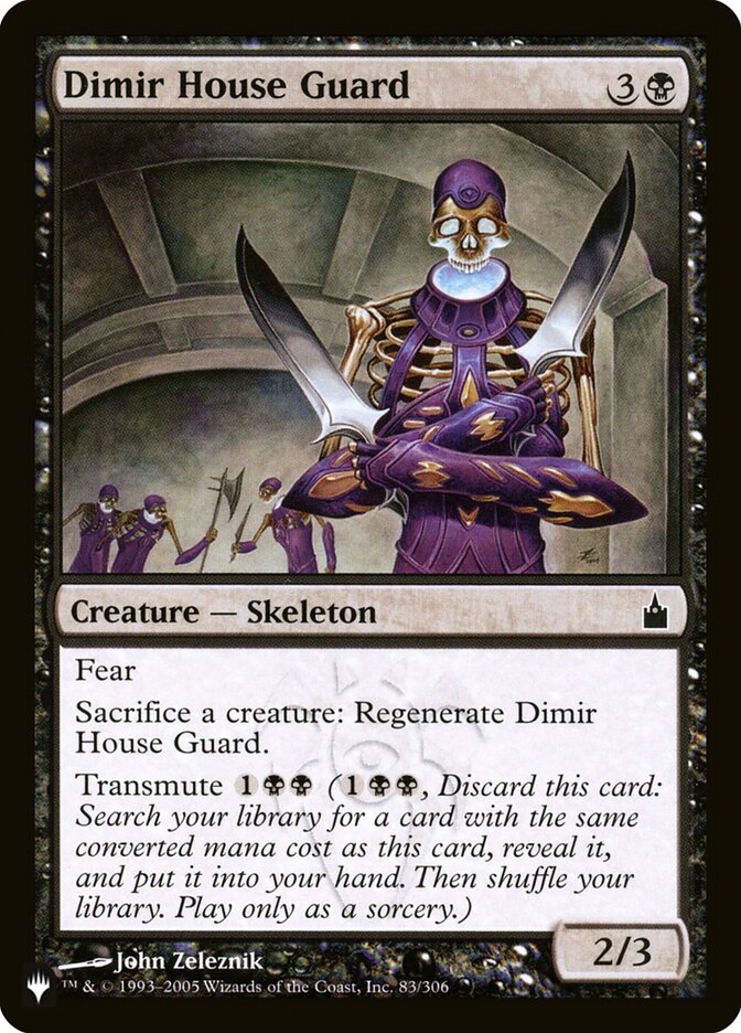 Dimir House Guard [The List] (RAV-83)
