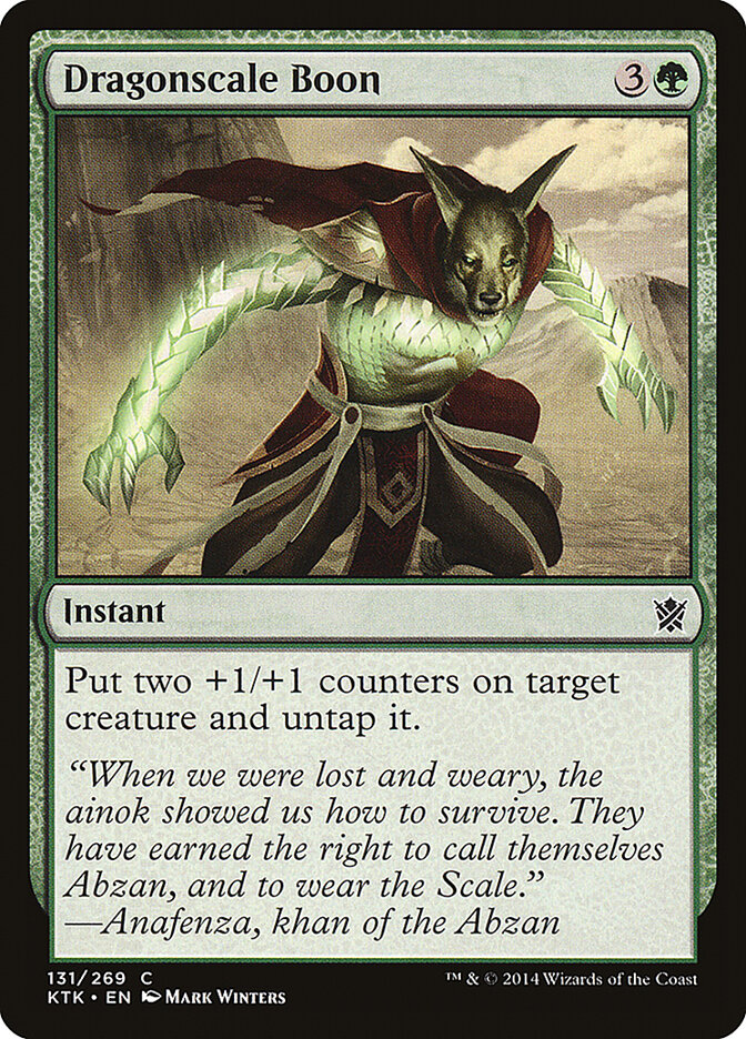 Dragonscale Boon [Khans of Tarkir] (131)