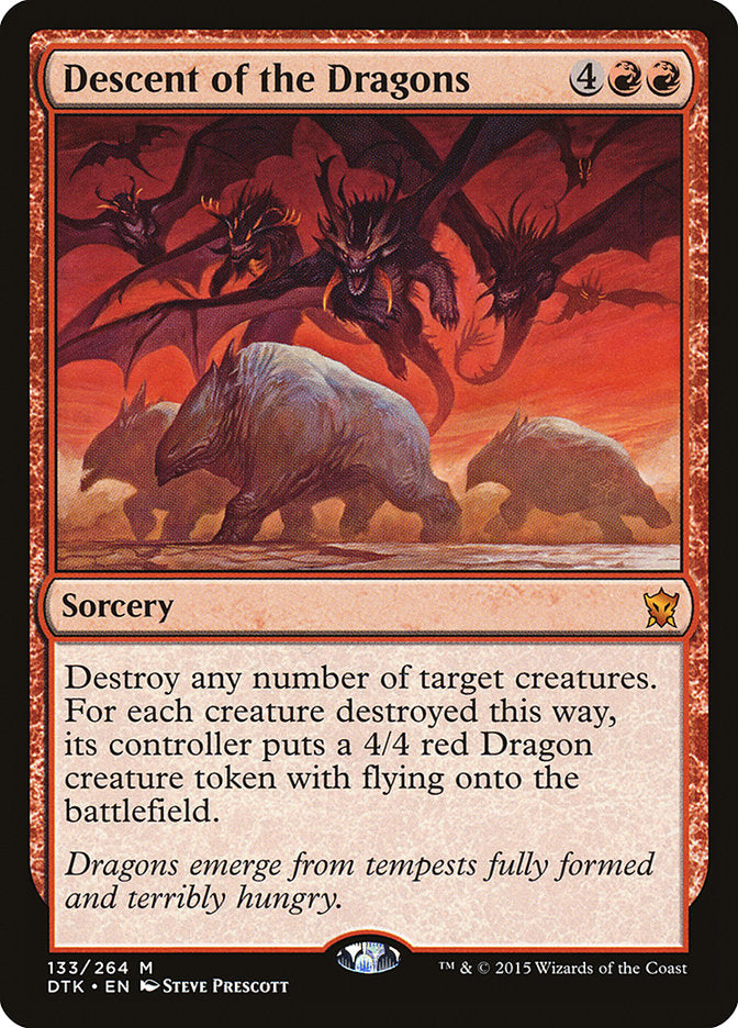 Descent of the Dragons [Dragons of Tarkir] (133)