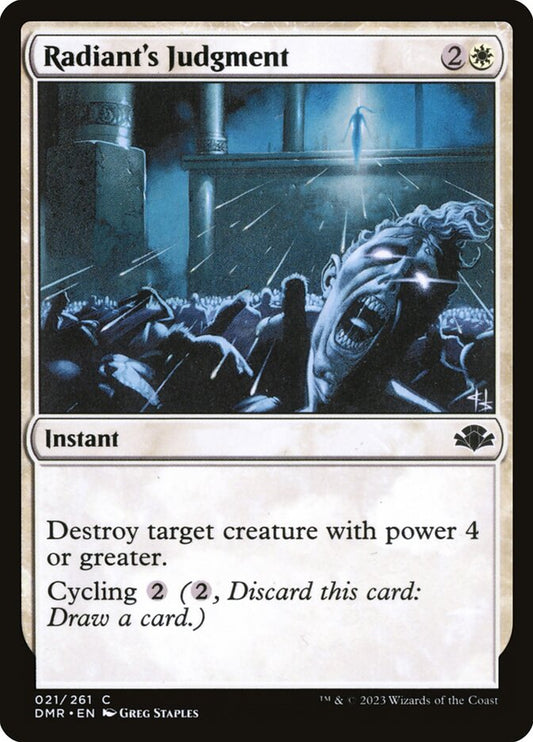 Radiant's Judgment [Dominaria Remastered] (21)