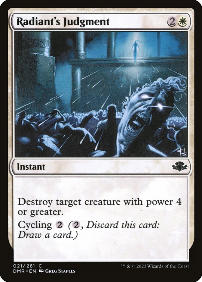 Radiant's Judgment [Dominaria Remastered] (21)
