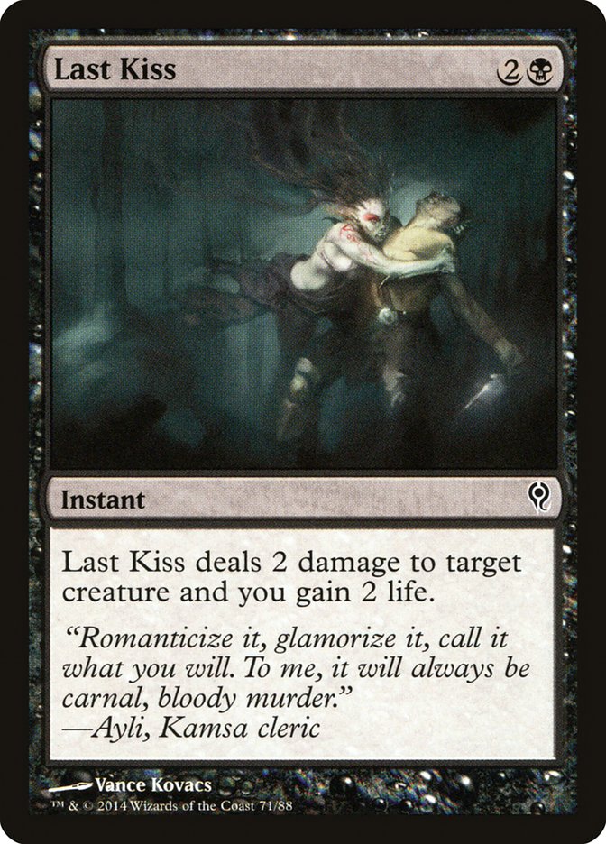 Last Kiss [Duel Decks: Jace vs. Vraska] (71)