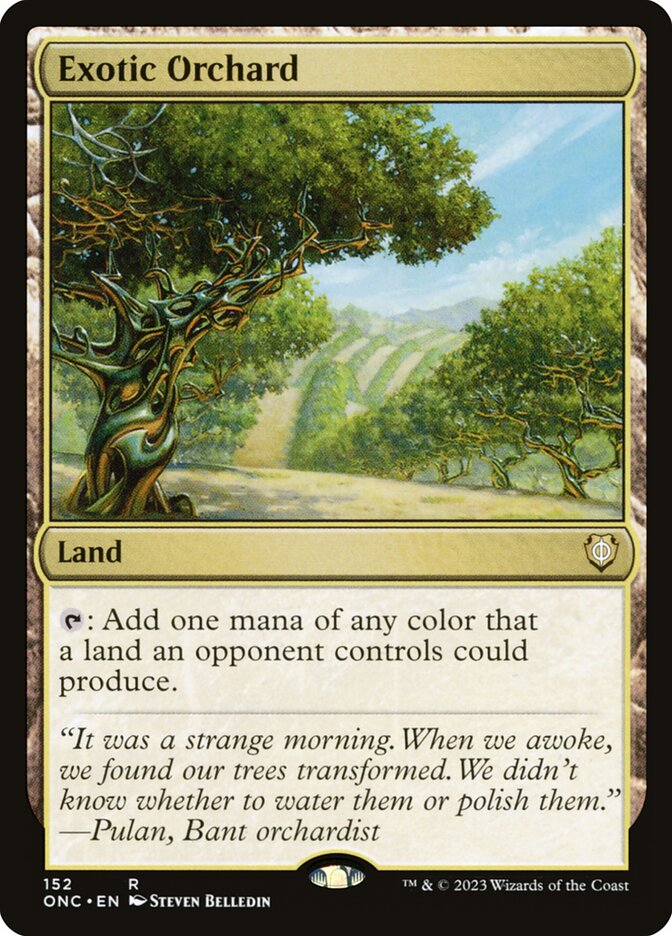 Exotic Orchard [Phyrexia: All Will Be One Commander] (152)