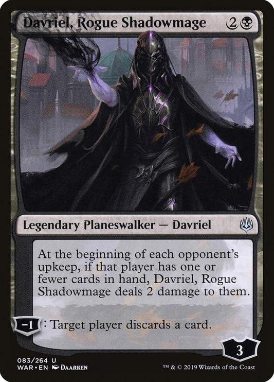 Davriel, Rogue Shadowmage [War of the Spark] (83)
