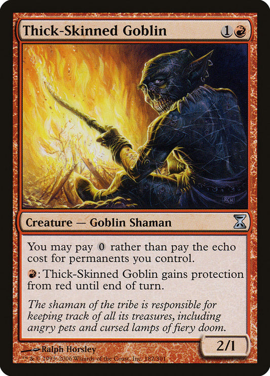 Thick-Skinned Goblin [Time Spiral] (182)