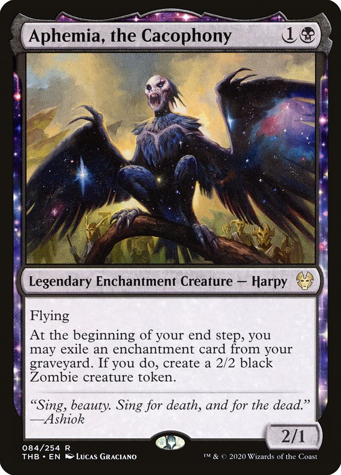 Aphemia, the Cacophony [Theros Beyond Death] (84)