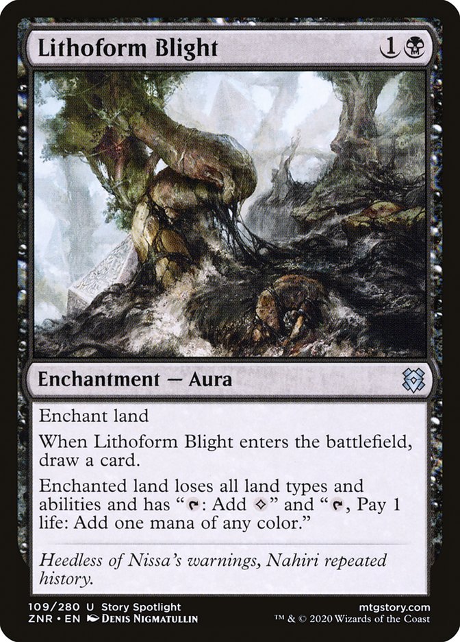 Lithoform Blight [Zendikar Rising] (109)