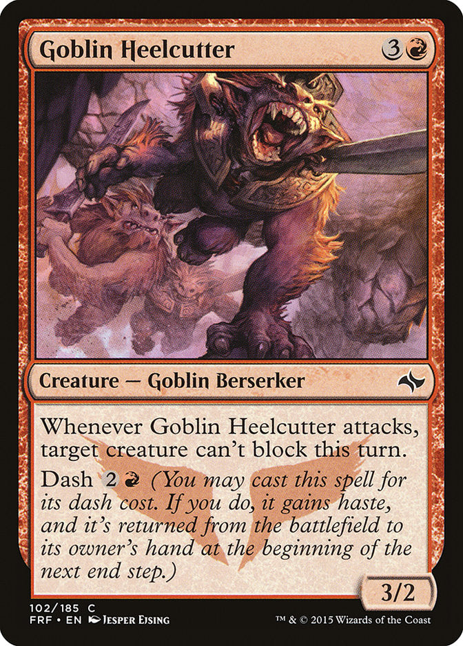 Goblin Heelcutter [Fate Reforged] (102)