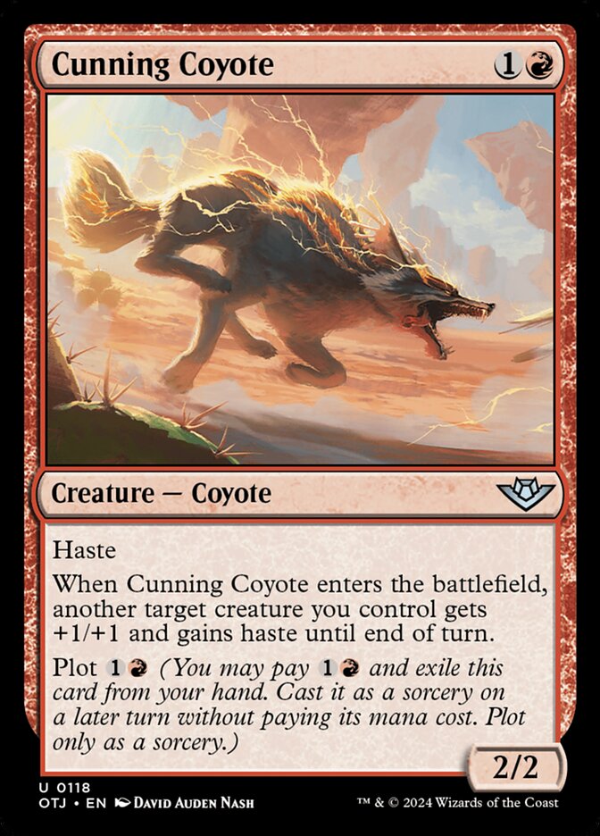 Cunning Coyote [Outlaws of Thunder Junction] (118)