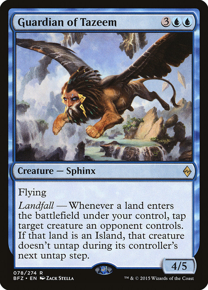 Guardian of Tazeem [Battle for Zendikar] (78)