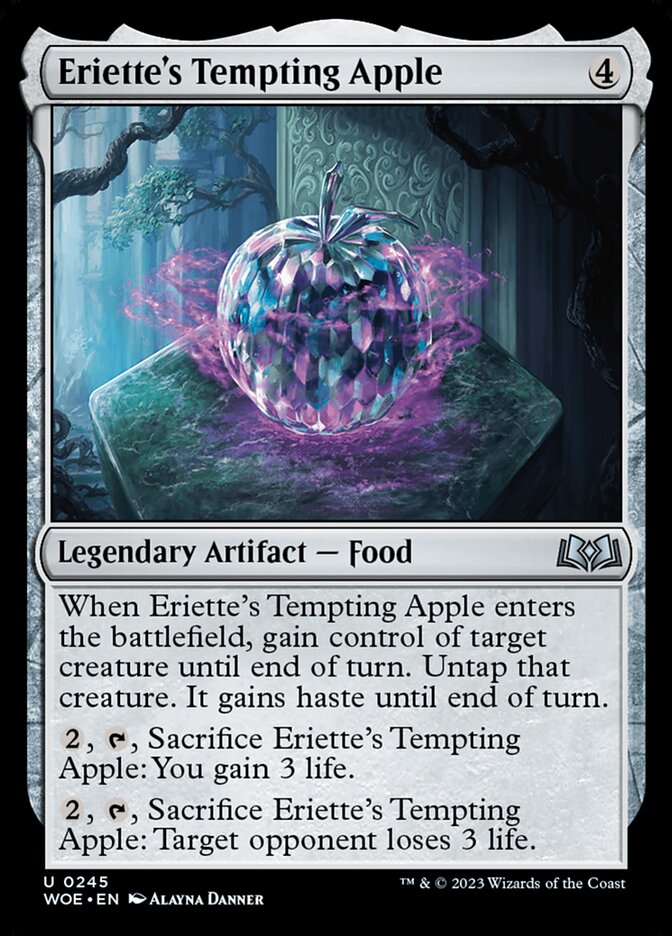 Eriette's Tempting Apple [Wilds of Eldraine] (245)