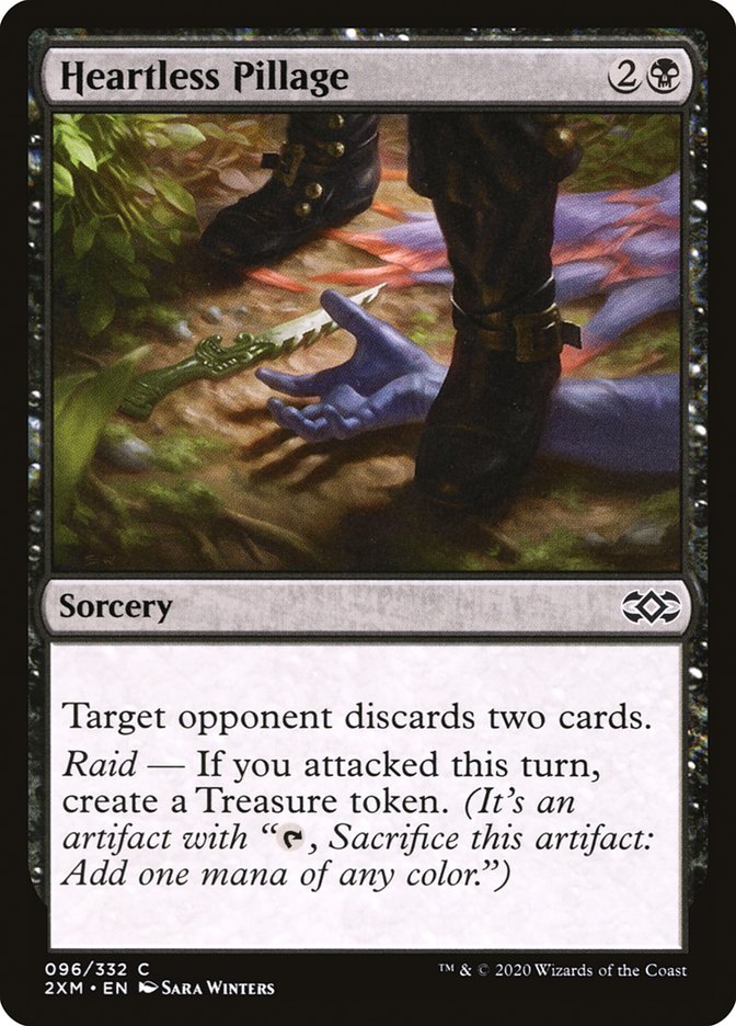 Heartless Pillage [Double Masters] (96)