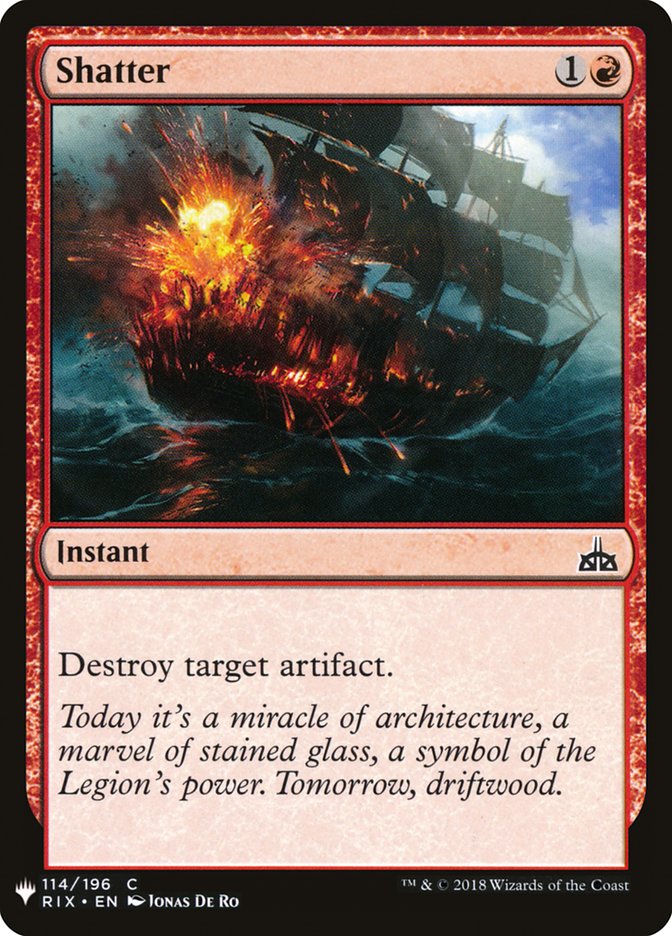 Shatter [The List] (RIX-114)