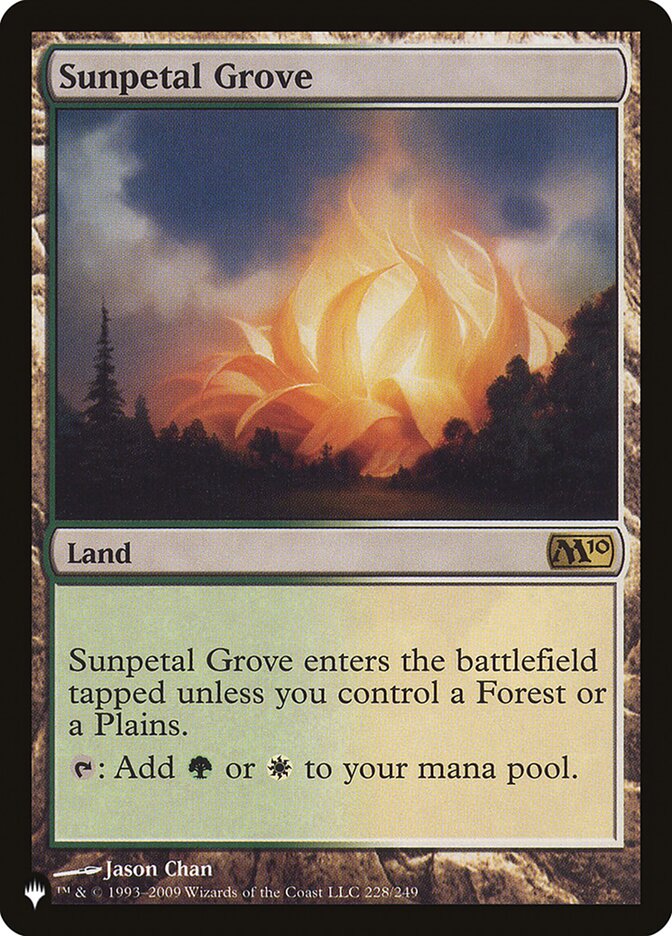 Sunpetal Grove [The List] (M10-228)