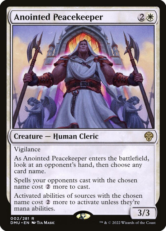 Anointed Peacekeeper [Dominaria United] (2)