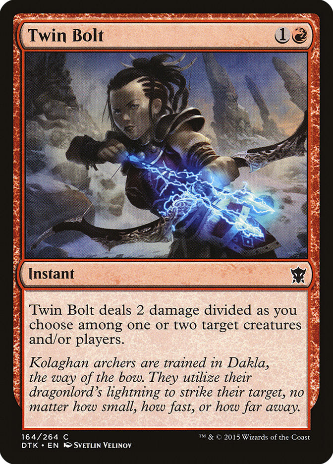 Twin Bolt [Dragons of Tarkir] (164)