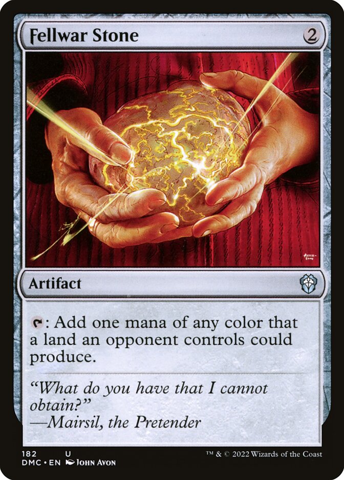 Fellwar Stone [Dominaria United Commander] (182)