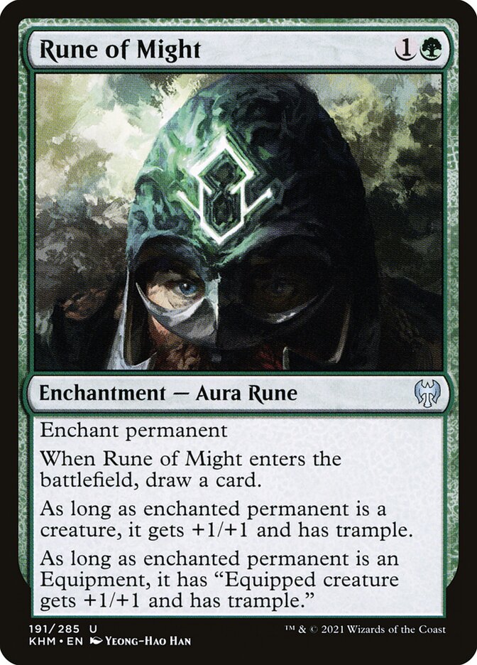 Rune of Might [Kaldheim] (191)