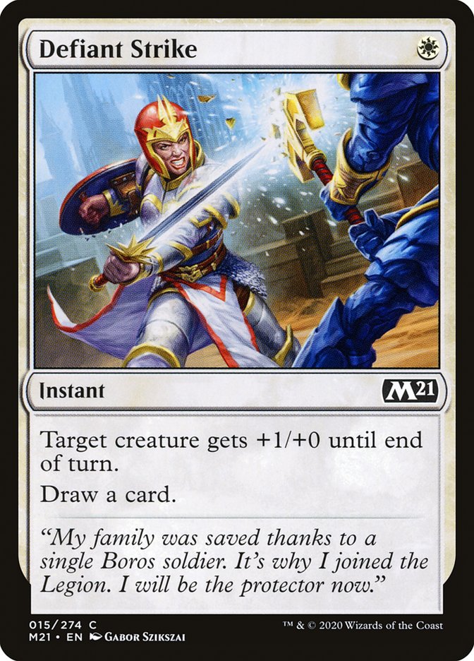 Defiant Strike [Core Set 2021] (15)